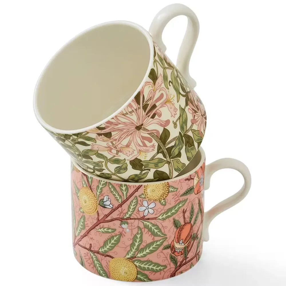 Spode Mugg 2-pack fruit + honeysuckle