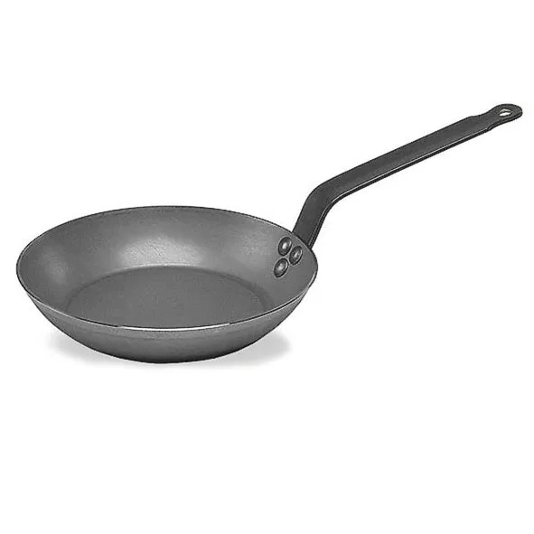 Stekpanna Blacksteel, 4mm platt järnhandtag 32cm