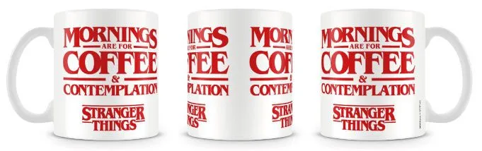 Stranger Things Mugg Kaffe och Eftertanke