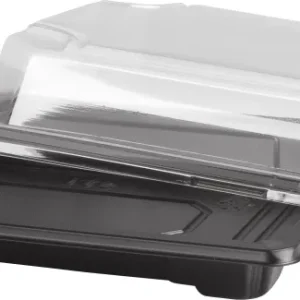 Sushiform 400ml inklusive lock Svart/Klar 400st