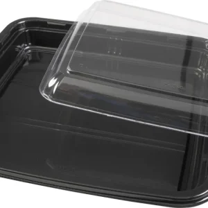 Sushiform familj inklusive lock Svart/Klar 200st