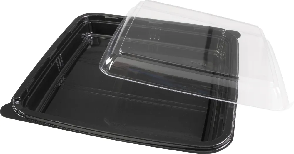 Sushiform familj inklusive lock Svart/Klar 200st