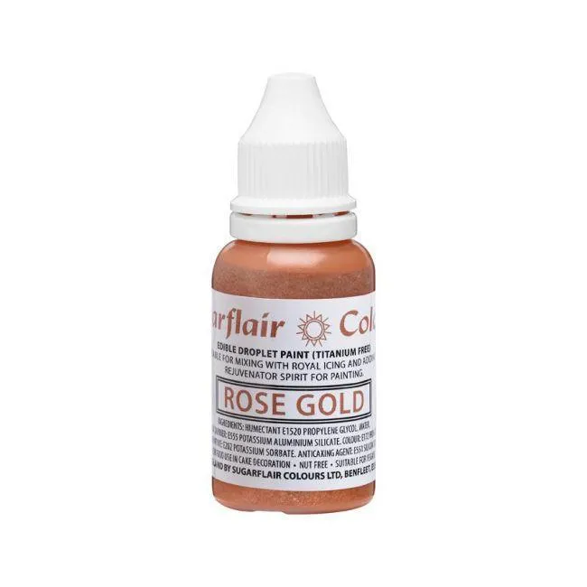 Ätbart färgämne Roséguld - 14ml