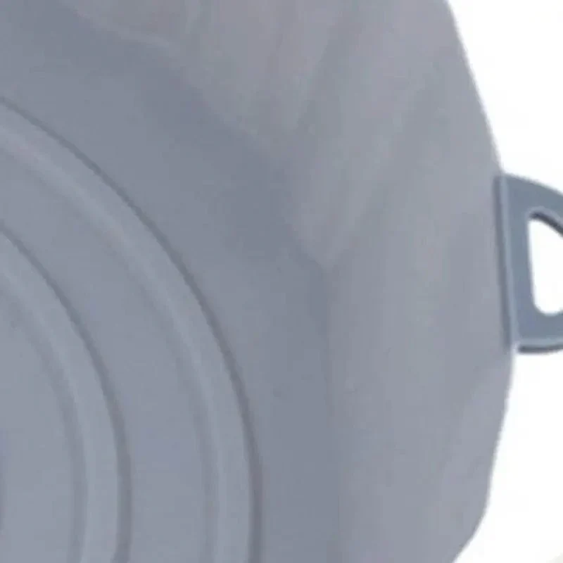 Återanvändbar non-stick silikonbricka för air fryer, rund bakmatta för mikrovågsugn och ugn - Ugns- och air fryer-fodral