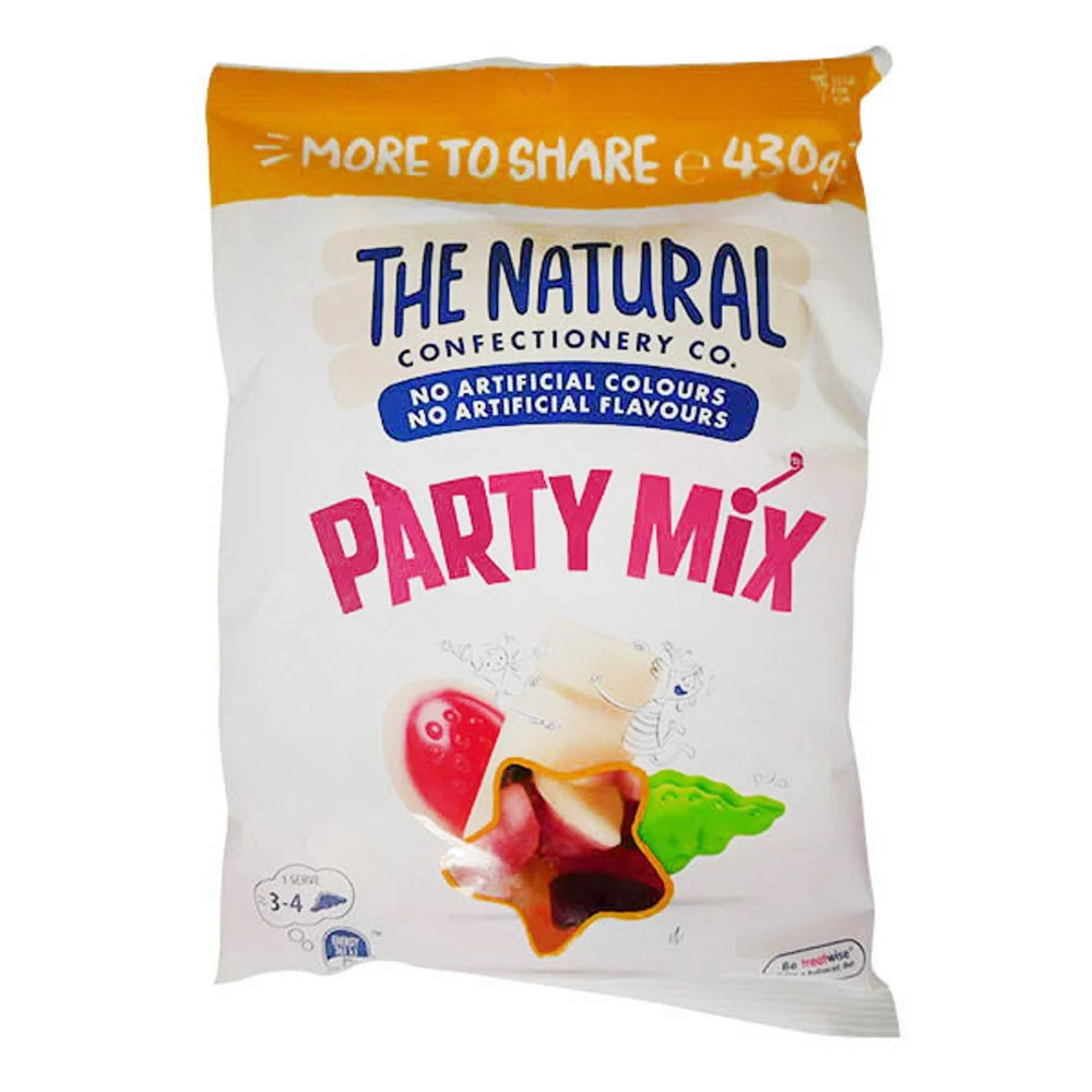 Natural Confectionery Co. Party Mix (10x430g) The Professors