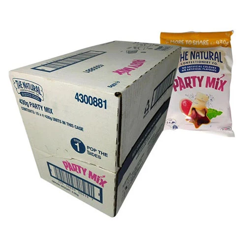 Natural Confectionery Co. Party Mix (10x430g) The Professors