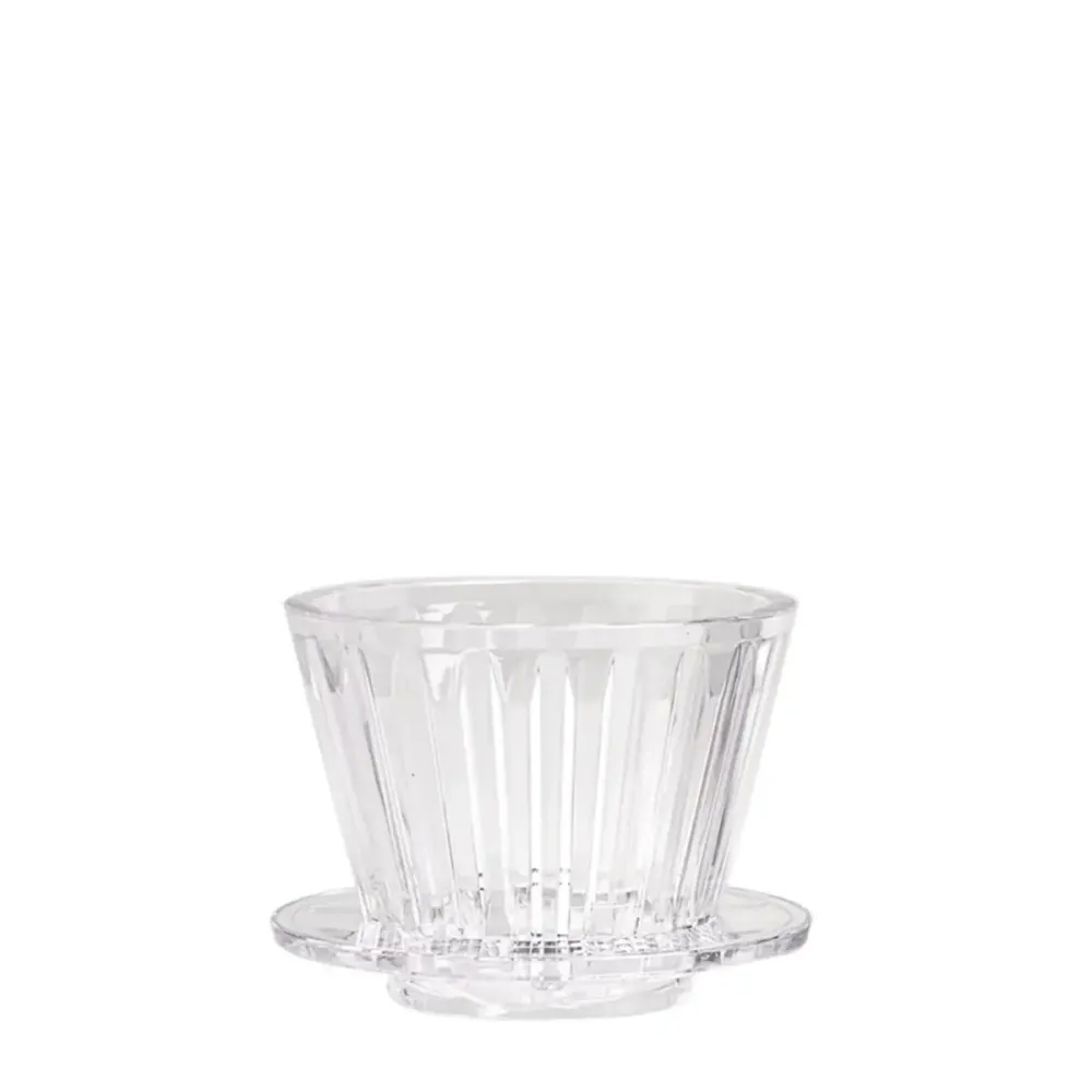 Timemore Crystal Eye B75 Plast Dripper - Genomskinlig