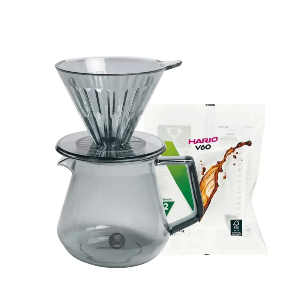 Timemore V60 bryggset för 2-4 koppar