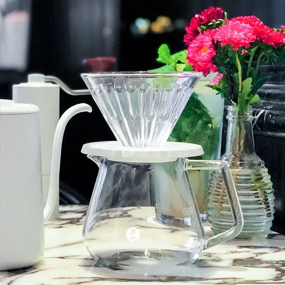 Timemore V60 Crystal Eyre Glas Dripper - V01