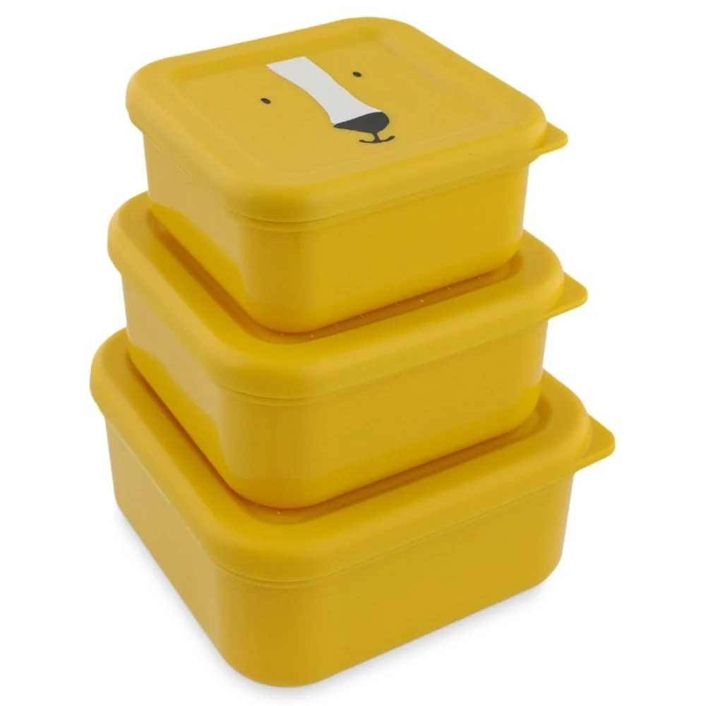 Trixie Lion snacksbehållare, 3-pack.