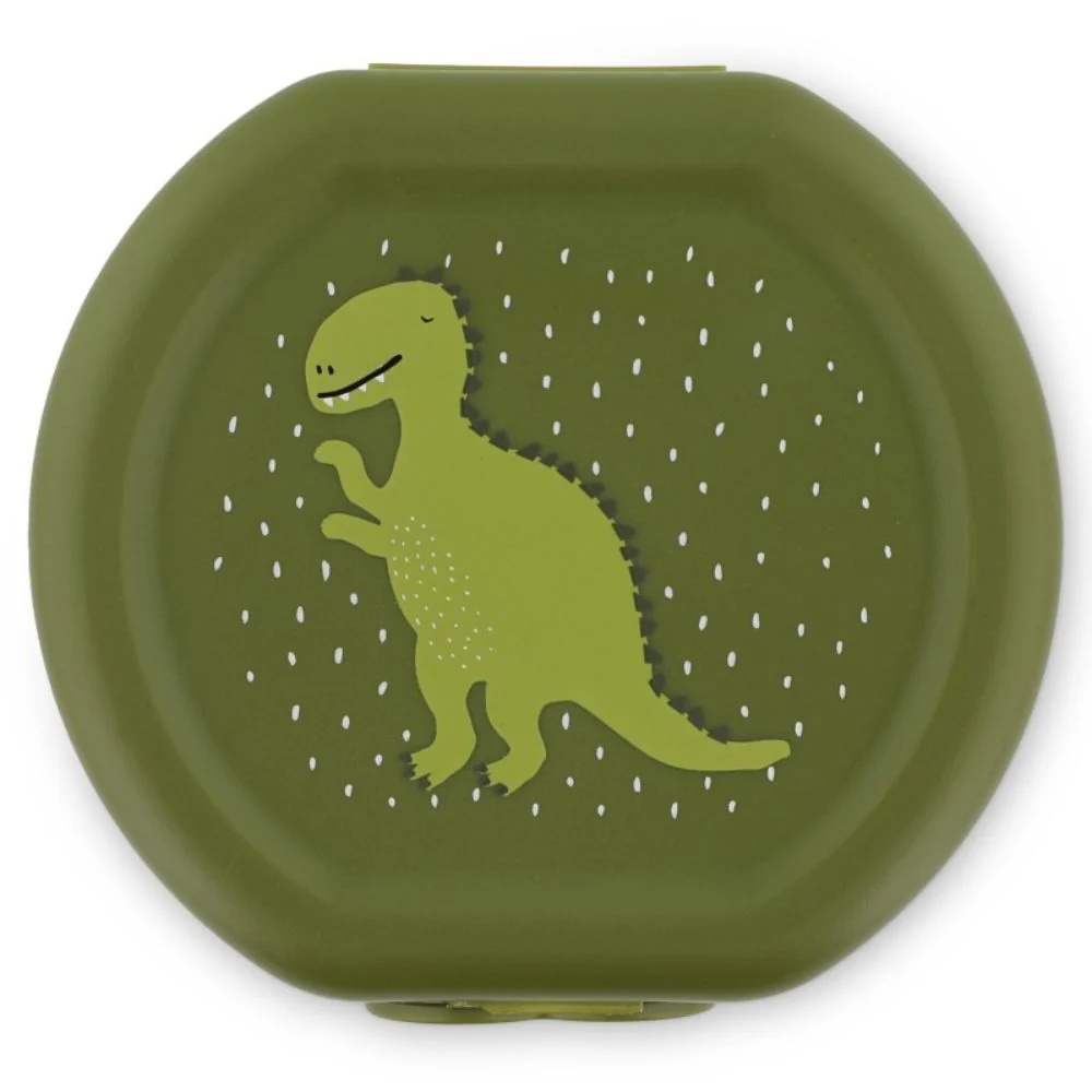Trixie Snackbehållarset med klämma Dinosaur 2 st.