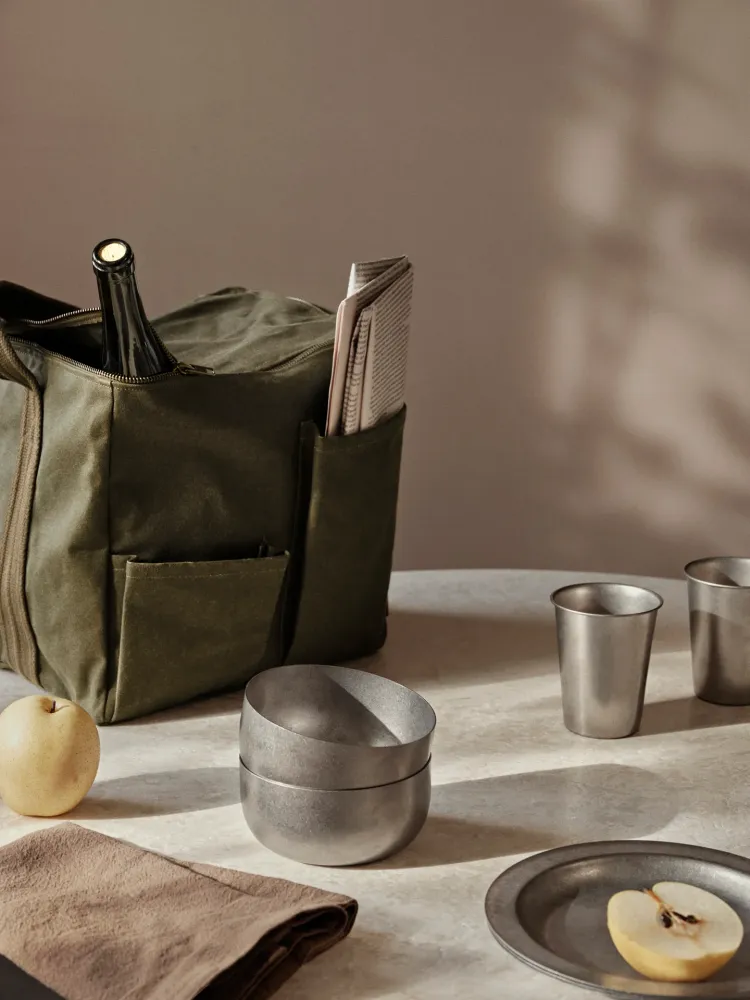Tumbled Cup - Stainless Steel