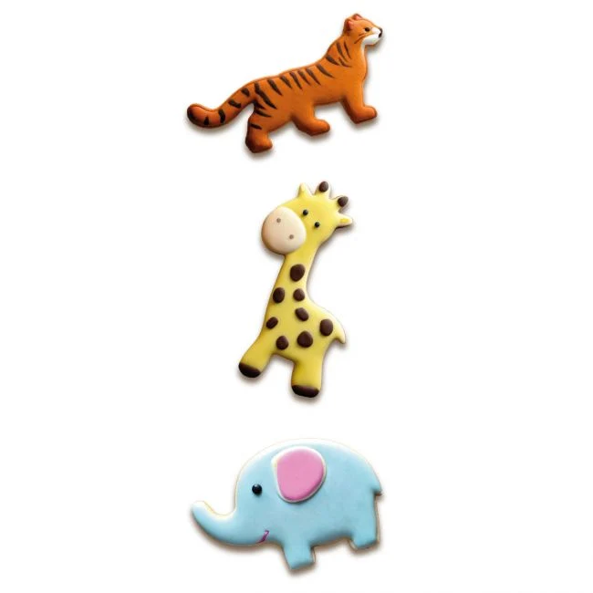 Utstickare Giraff • Tiger • Elefant