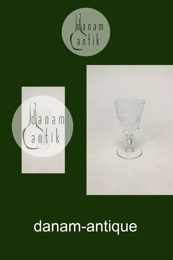 Val St. Lambert Faraday Hvidvinsglas