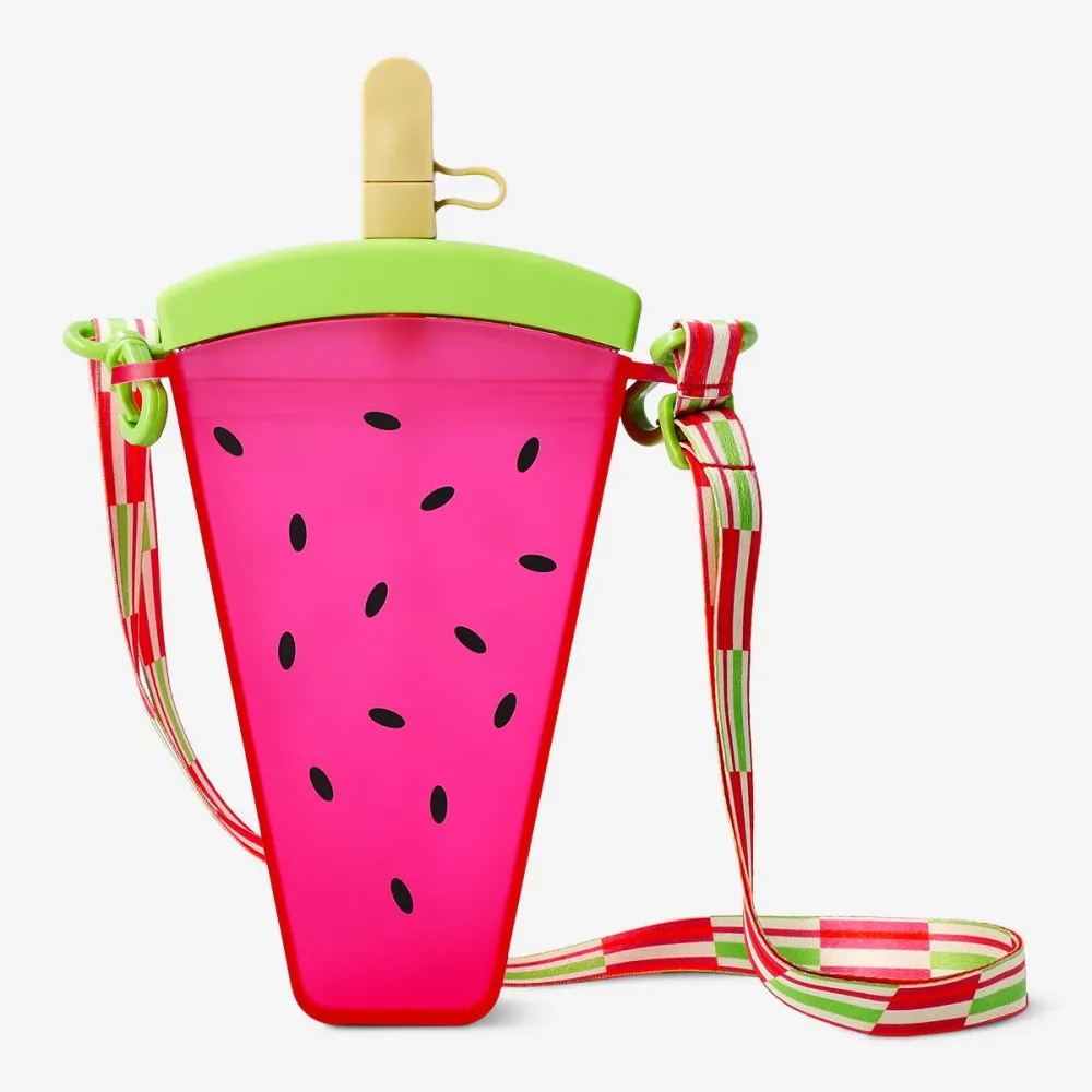 Vattenmelonflaska med bärrem