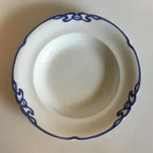 Villeroy & Boch Blå Olga Dyb tallerken