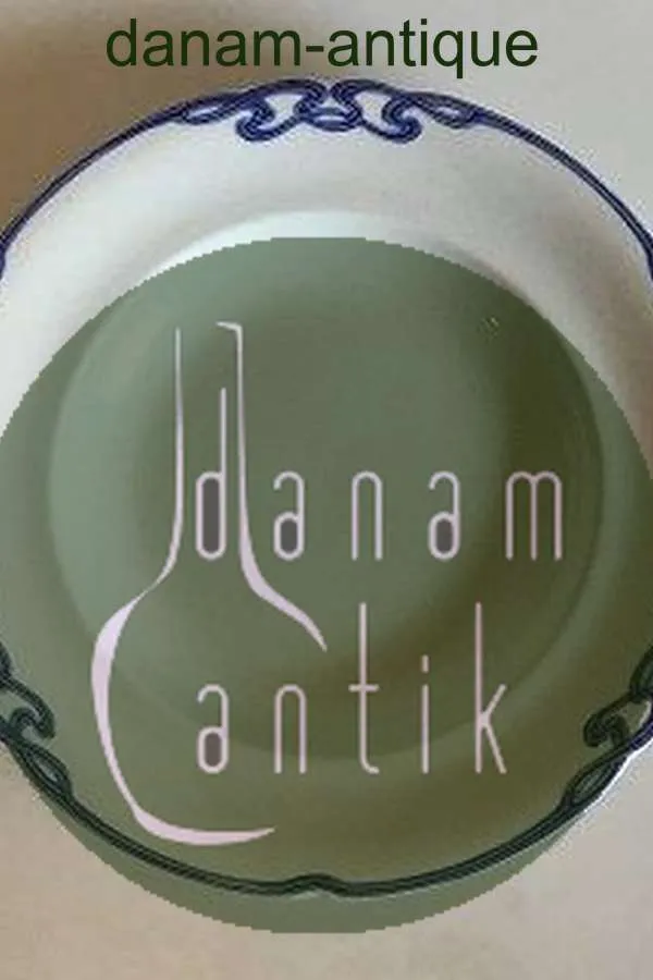 Villeroy & Boch Blå Olga Dyb tallerken