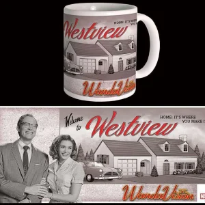 Wandavision Westview Mug – Officiell Marvel Disney+ Mugg