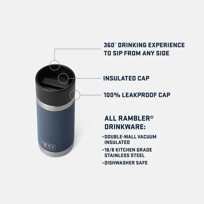 YETI Rambler Flaska 350ml - Vit