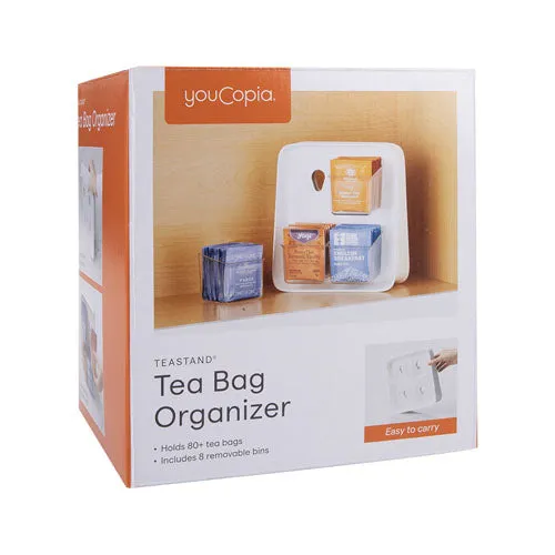 Youcopia Teastand 80 Tea Bag Organizer