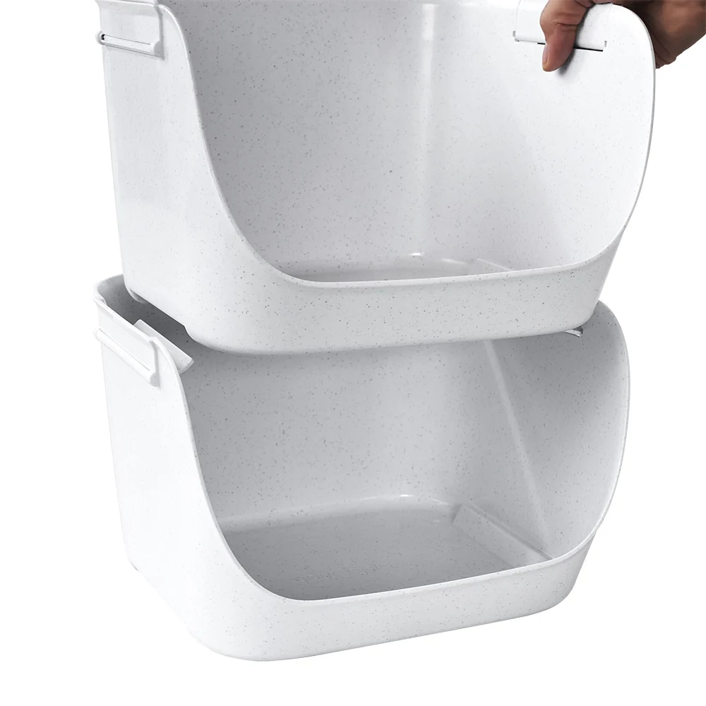 Youcopia Shelfbin Stacking Pantry Bins (Pack 2)