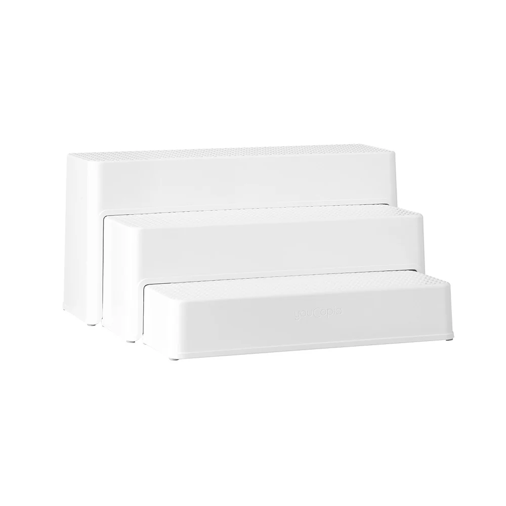 Youcopia Shelfsteps 3-hyllan kan arrangör