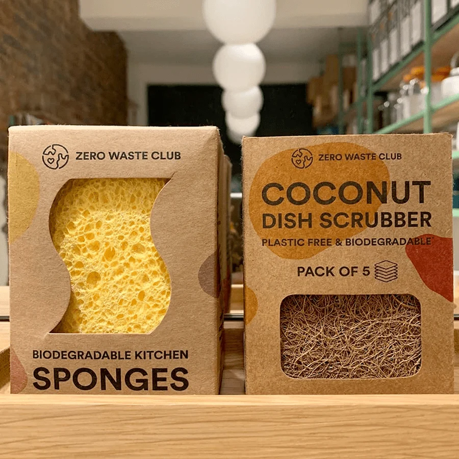 BIOLOGISK NEDBRYTBARA KÖKSSVAMPAR ZERO WASTE CLUB