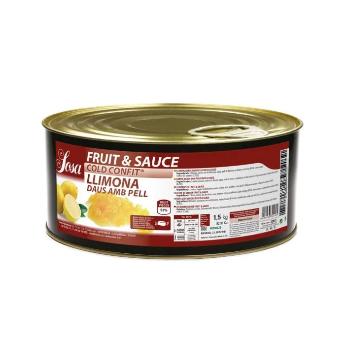 Citronzest i tärningar 5x5 mm – 1,5 kg