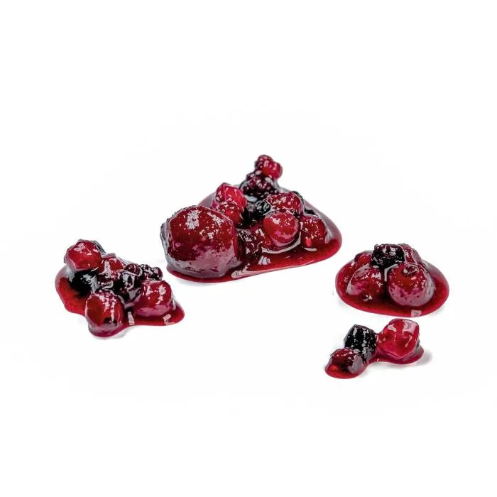 Hela röda bär 5x5 mm – 1,5 kg