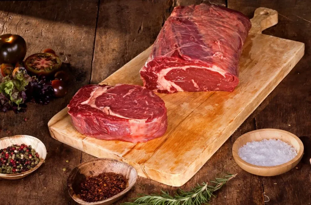 Köttpaket Asado (5,6 kg) - Trio av Ribeye, Höft och Picanha