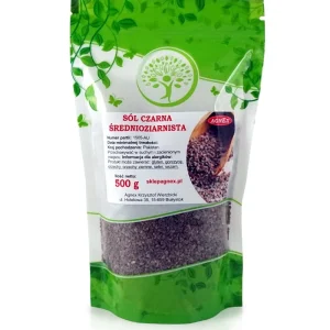 Kala Namak svart salt medium 500g