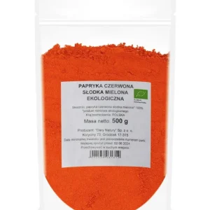 RÖD PAPRIKA, MALD EKO 500 g - HORECA (NATURENS GÅVOR)