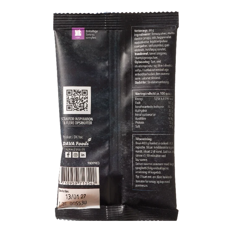 DAVA bolognese kryddblandning 50 g