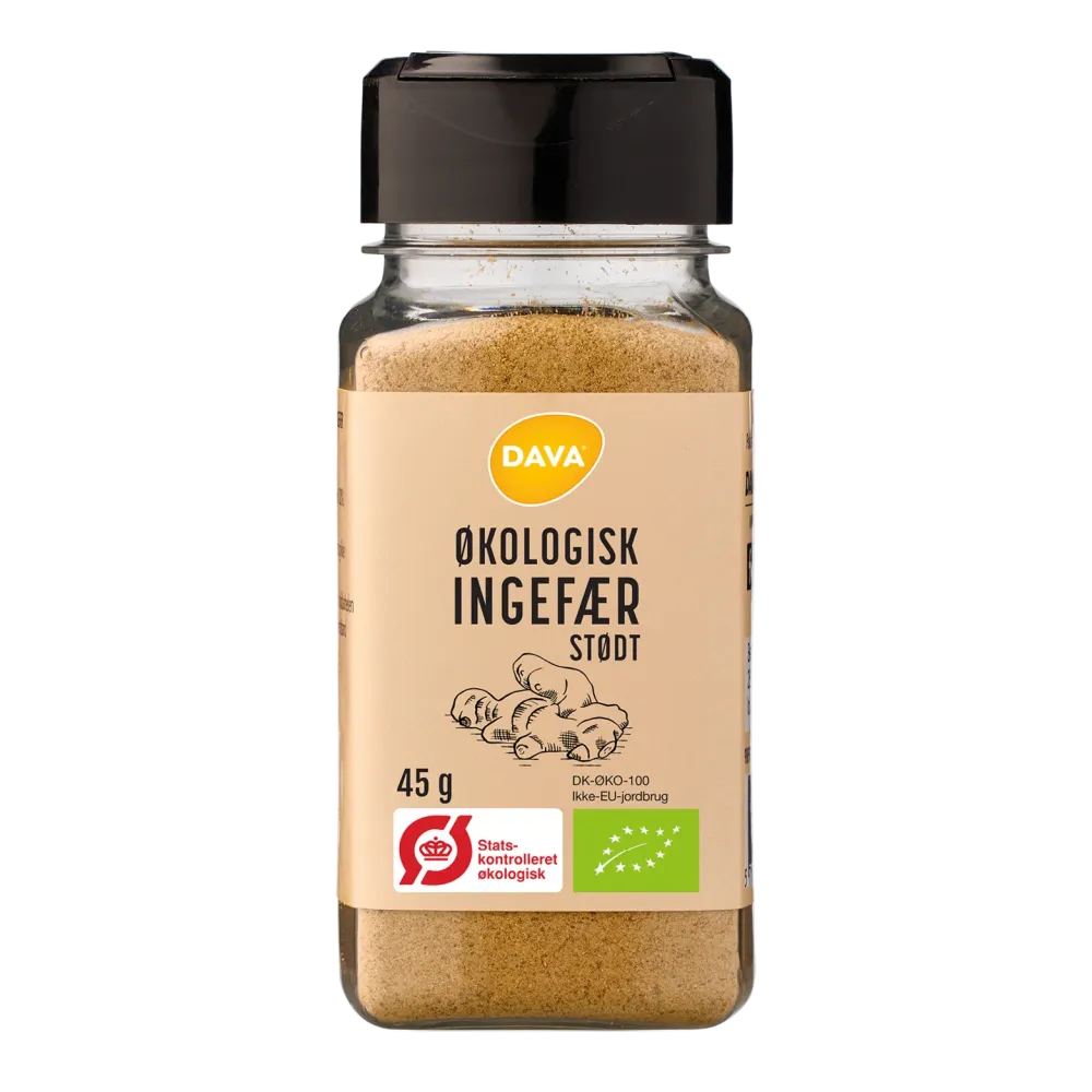 DAVA ekologisk malen ingefära 25 g