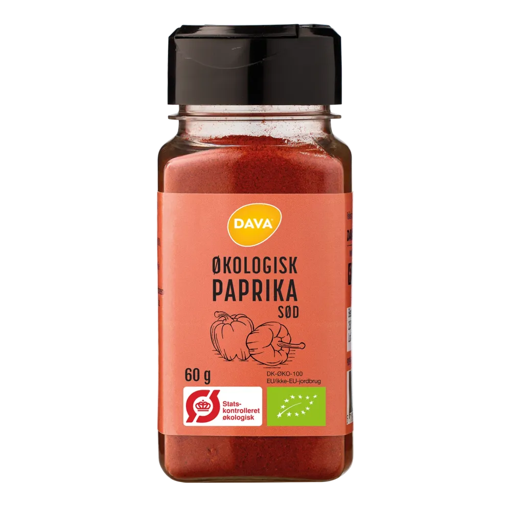 DAVA ekologisk söt paprika 60 g