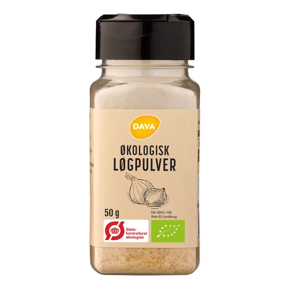 DAVA ekologiskt lökpulver 50 g