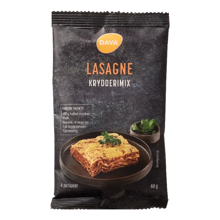 DAVA lasagne kryddblandning 60 g
