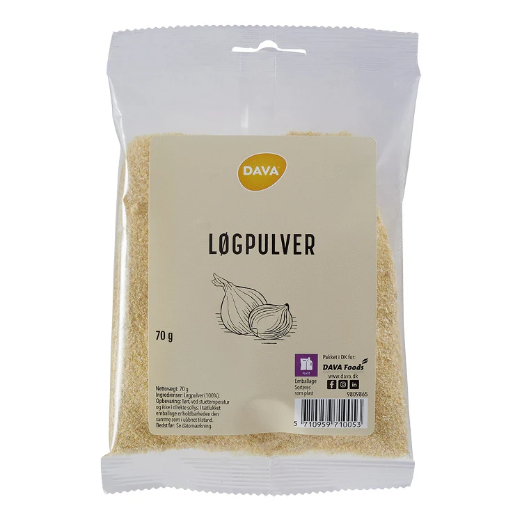 DAVA lökpulver 70 g