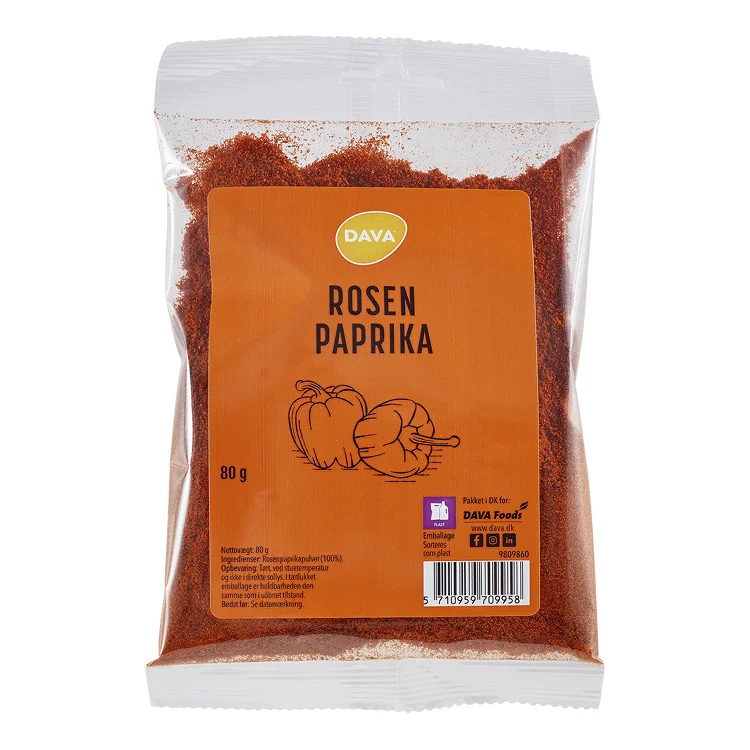 DAVA rosa paprika 80 g