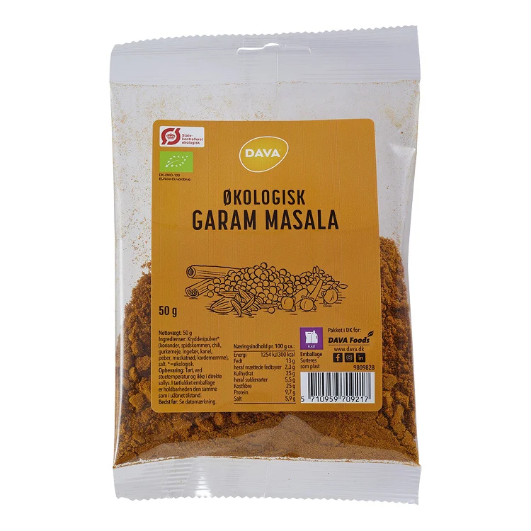 DAVA ekologisk garam masala 50 g