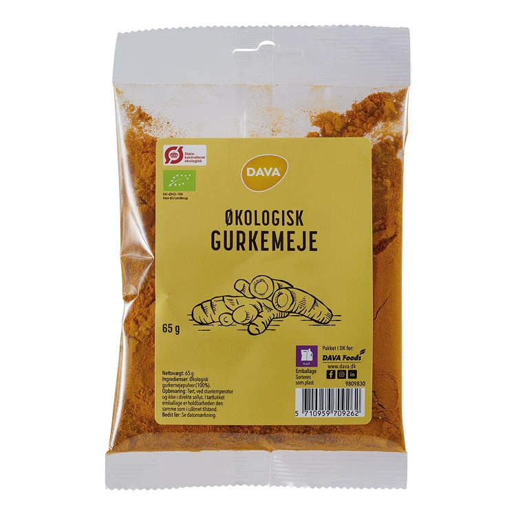DAVA ekologisk gurkmeja 65 g