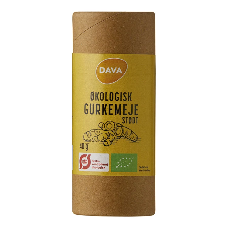 DAVA ekologisk gurkmeja, malen 40 g