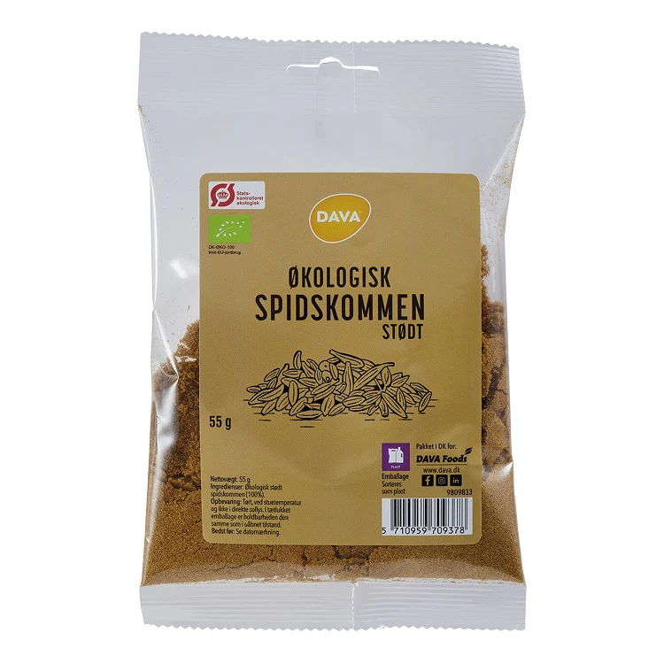 DAVA ekologisk malen spiskummin 55 g