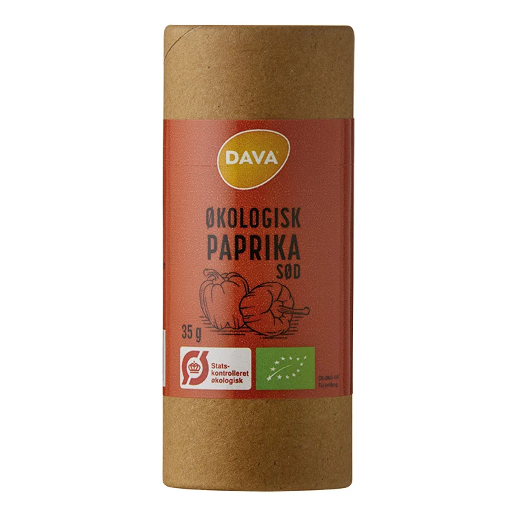 DAVA ekologisk paprika, söt 35 g