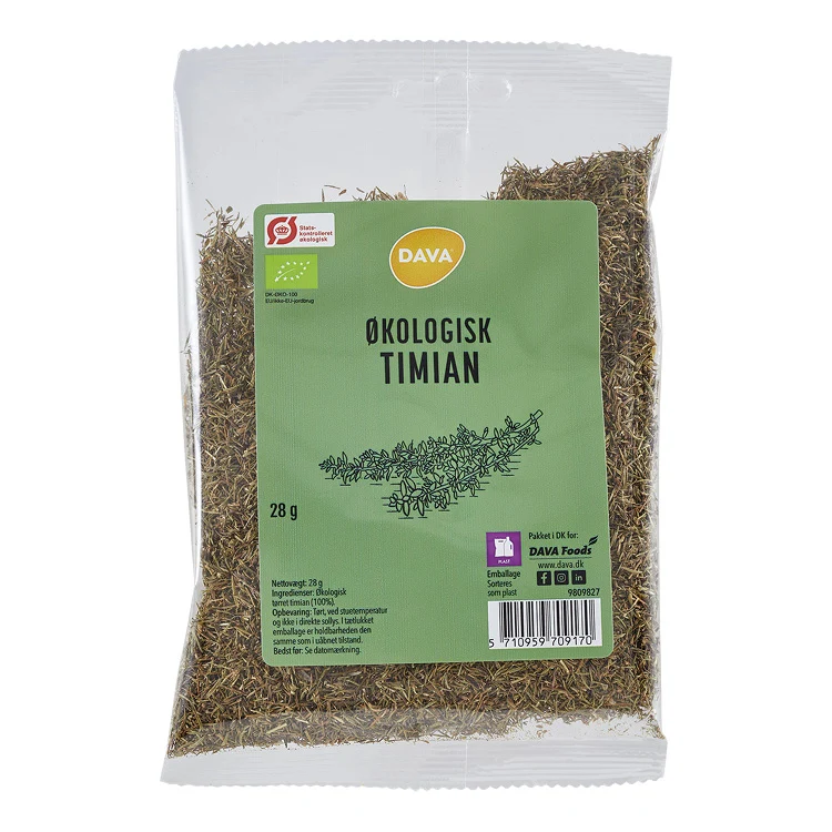 DAVA ekologisk timjan 28 g
