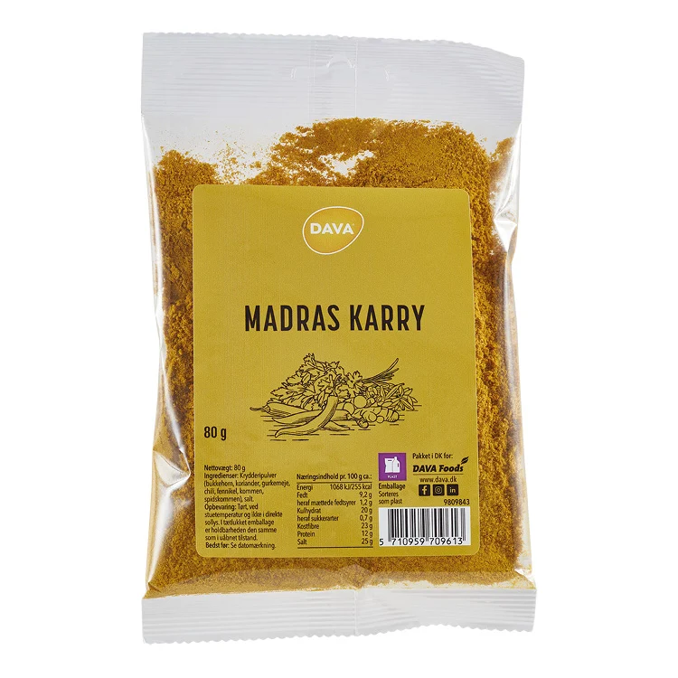 DAVA madrasscurry 80 g