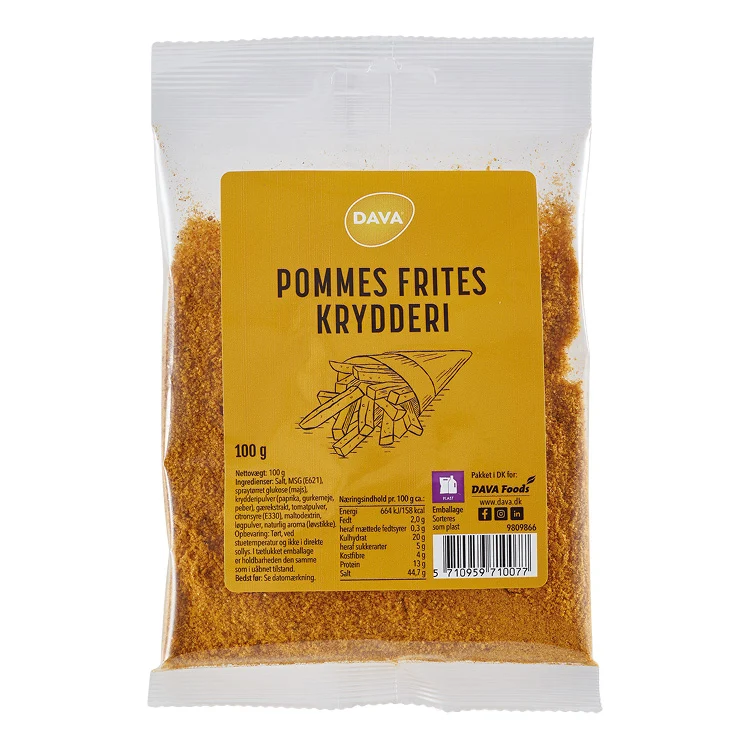 DAVA pommes frites krydda 100 g