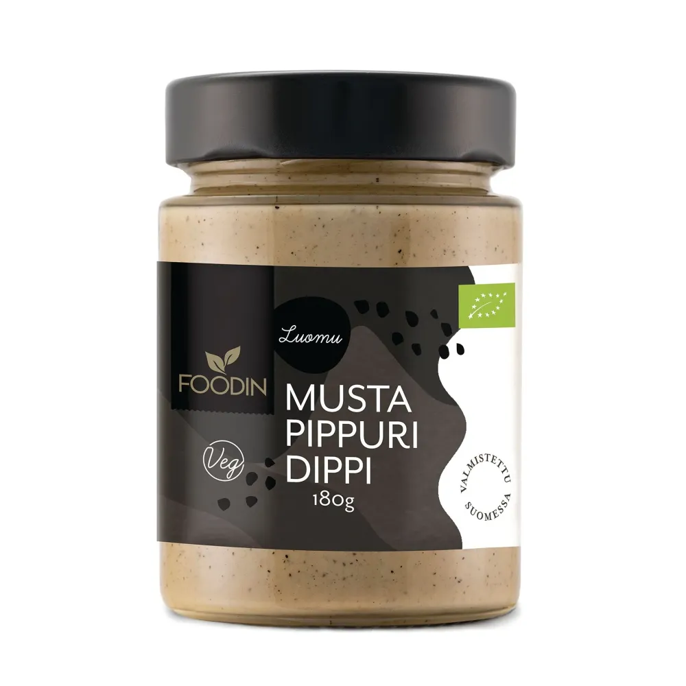 Cashew-svartpeppardipp, 180 g