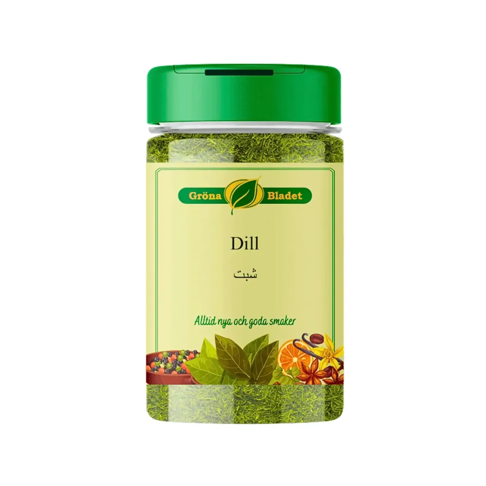 Gröna Bladet Dill 60g – Aromatisk torkad dill för fisk, såser & potatis