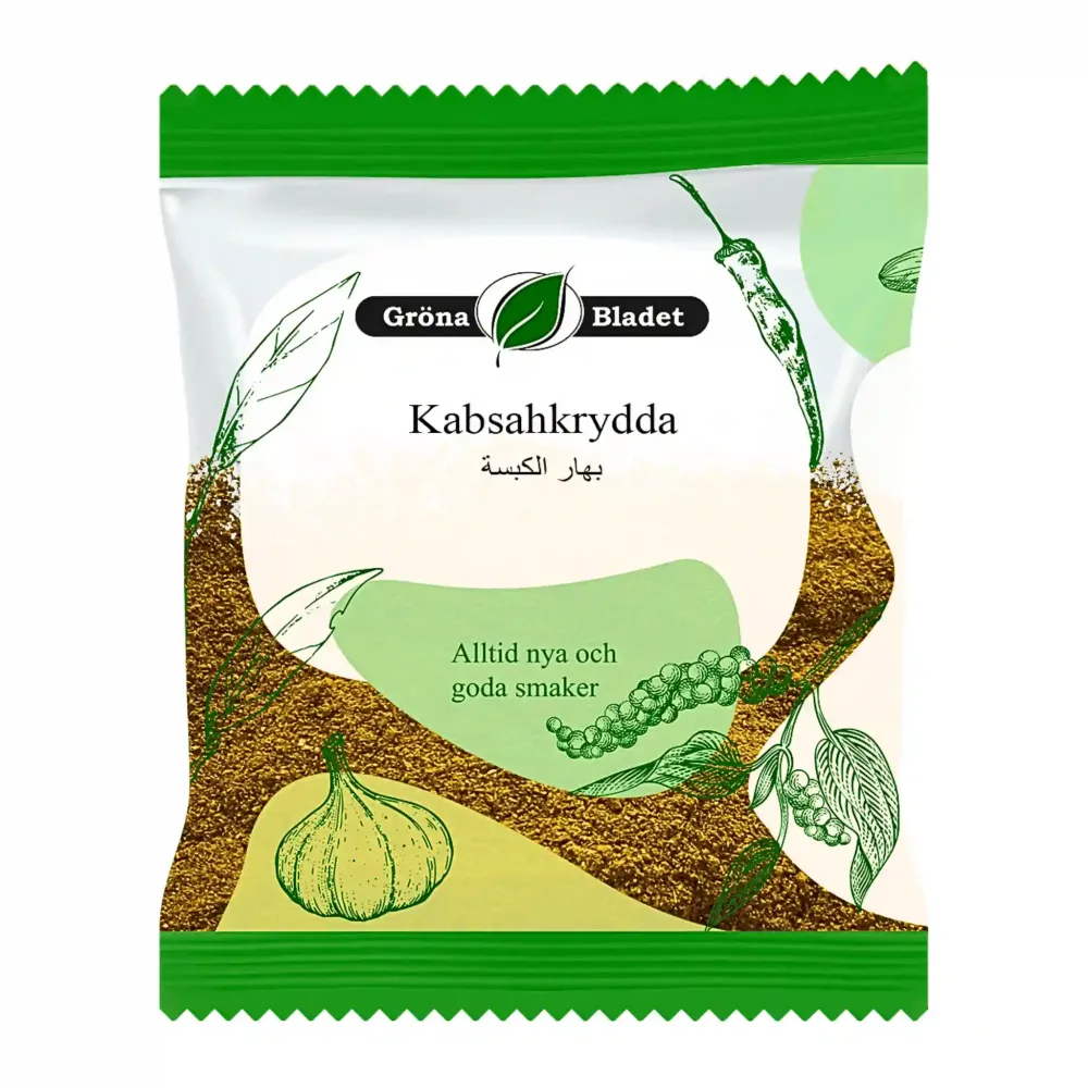 Gröna Bladet Kabsahkrydda 30g – Autentisk smak till risrätter och Kabsa